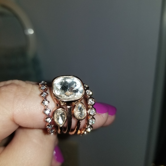 "Sienna" ring set - Picture 3 of 4